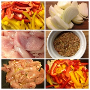 Kyckling Fajitas‏ 1