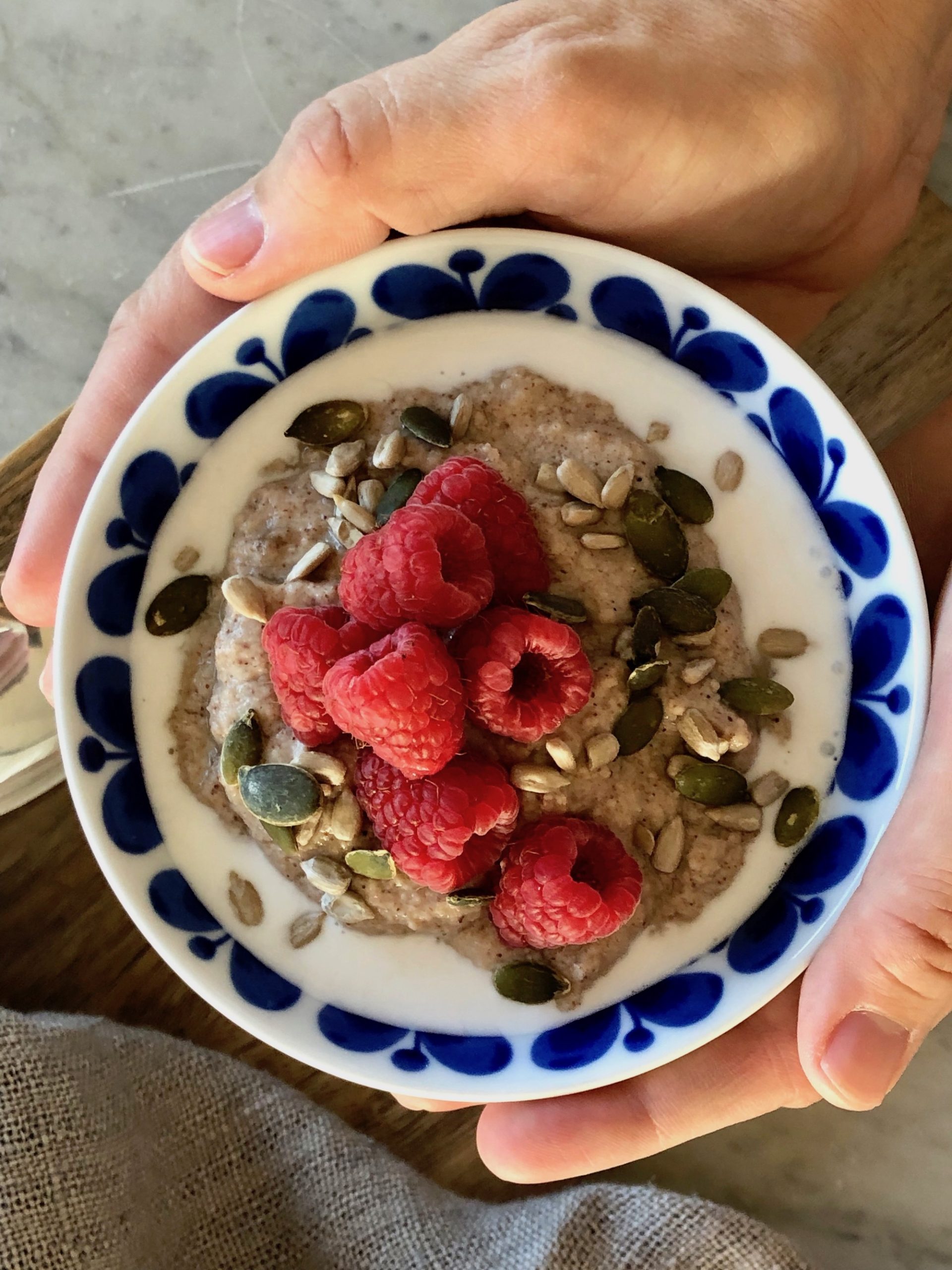 Glutenfri nyttig gröt till frukost