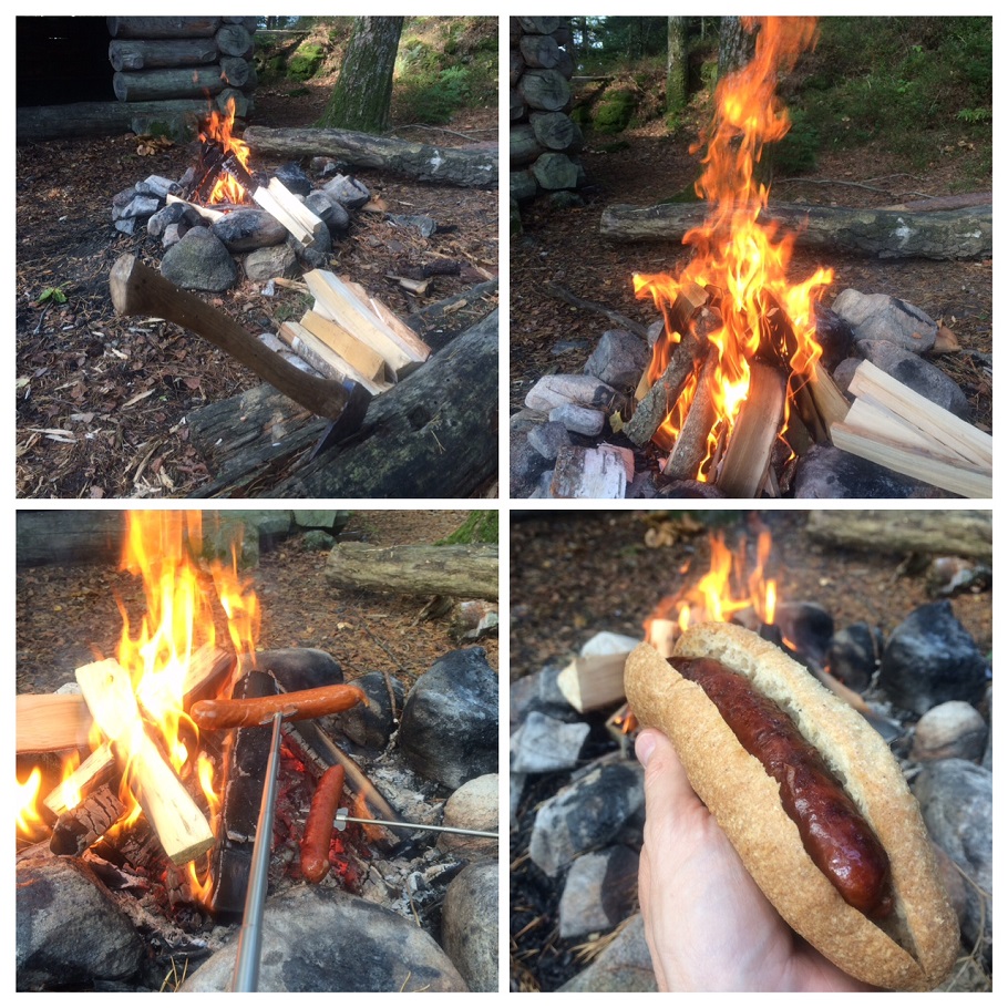 Grilla och använd Paleokorvbröd till korven.