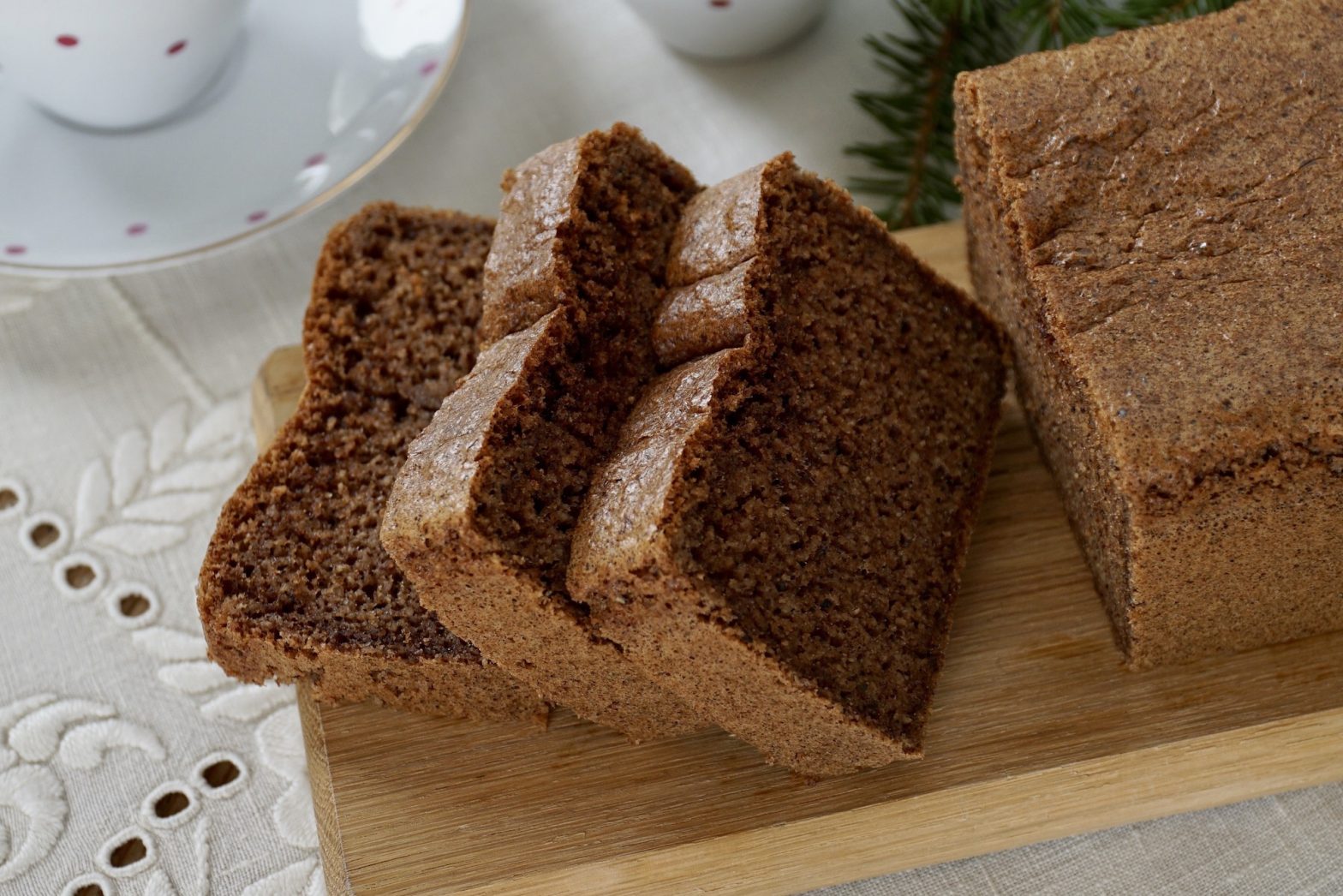 Glutenfri mjuk pepparkaka.