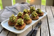 Kycklingbiffar med guacamole