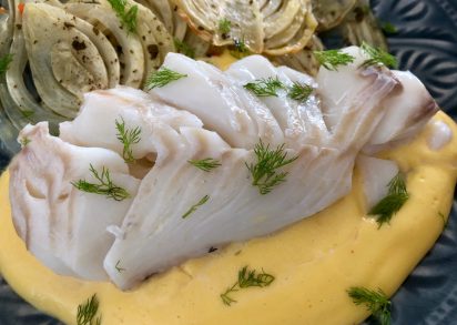 Snabbrimmad vit fisk