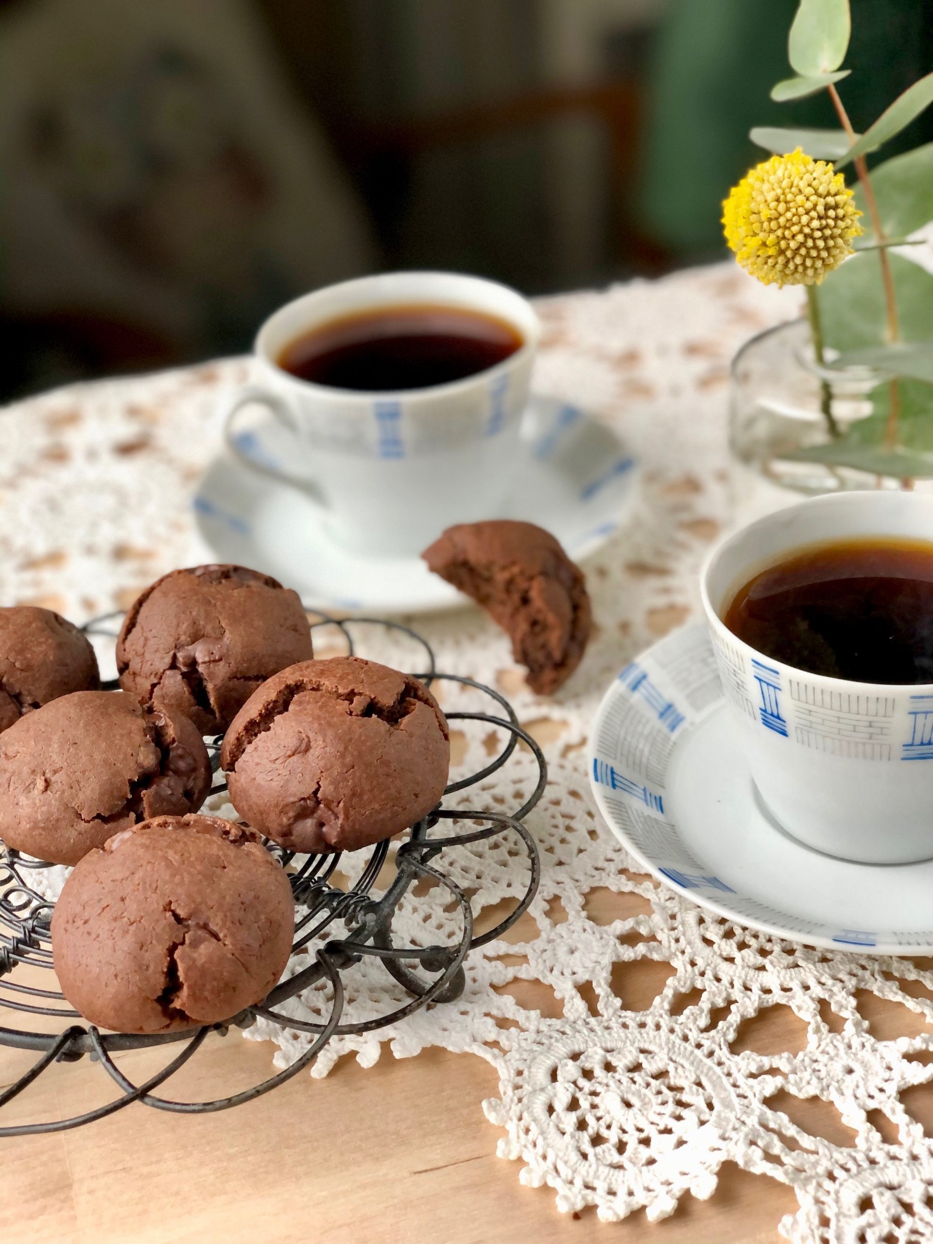 Gofika uppdukat med Chokladdrömmar till kaffet