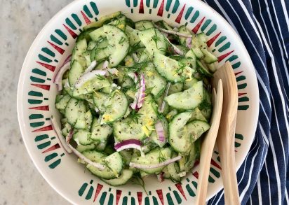 Fräsch Gurksallad