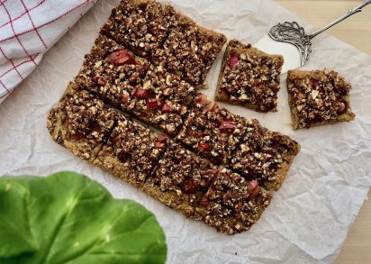 Rabarberkaka - glutenfri