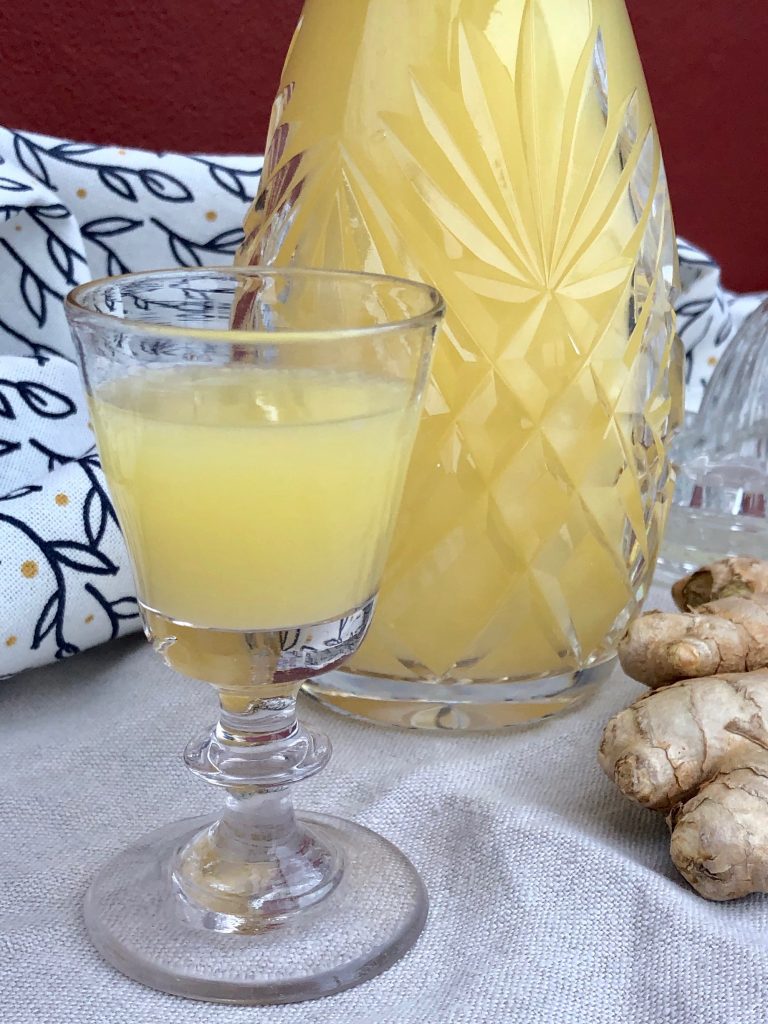 Ingefära shot - Enkel, nyttig, sockerfri, frisk och fylld av energi!
