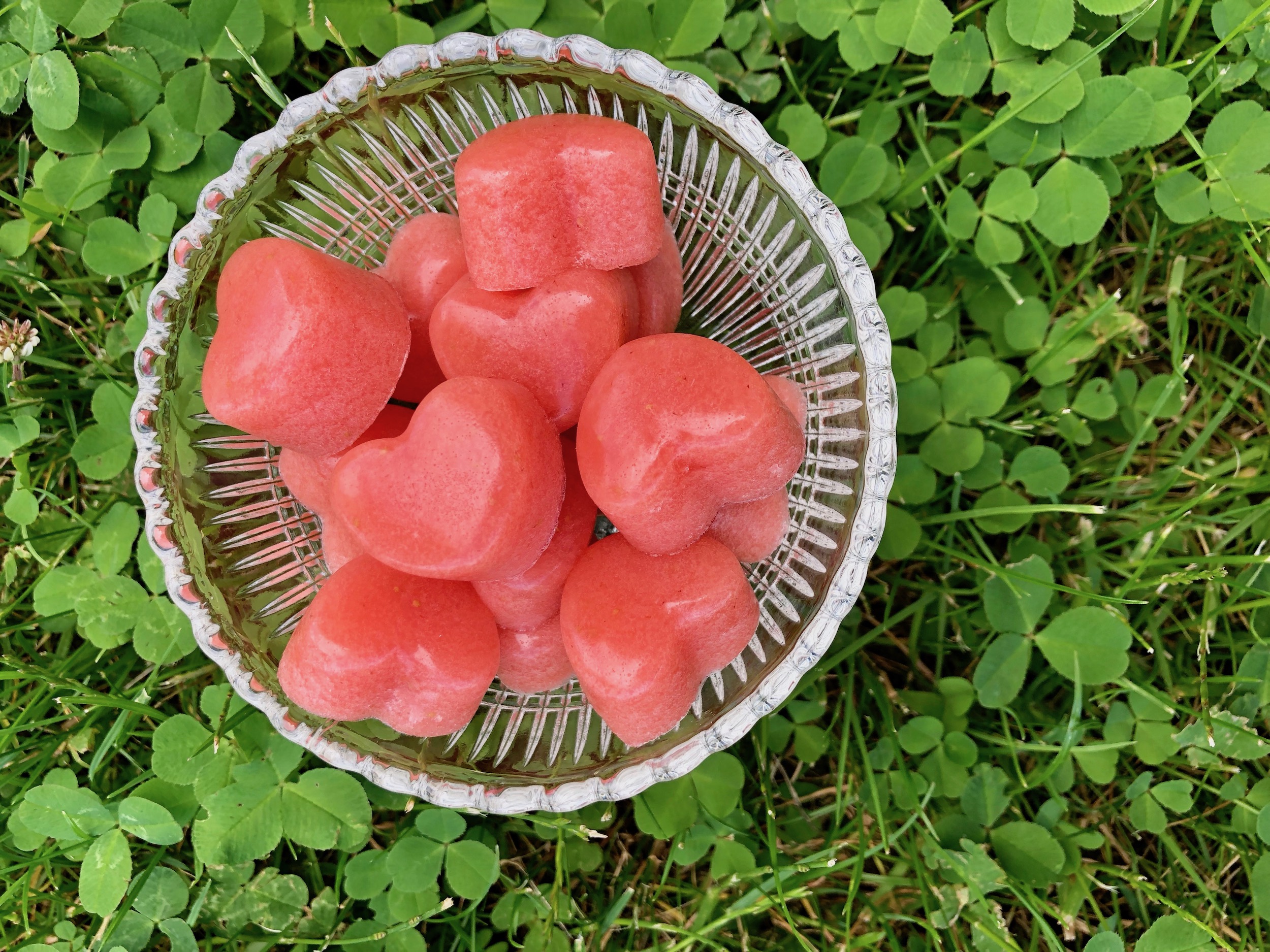 Nyttigt Gelégodis med jordgubbar