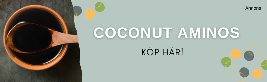 Köp coconut aminos här!