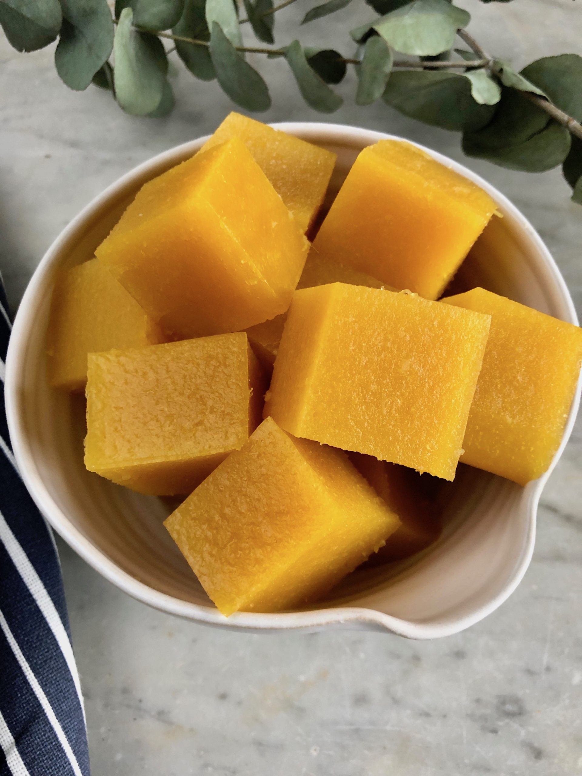 Sockerfritt godis på mango