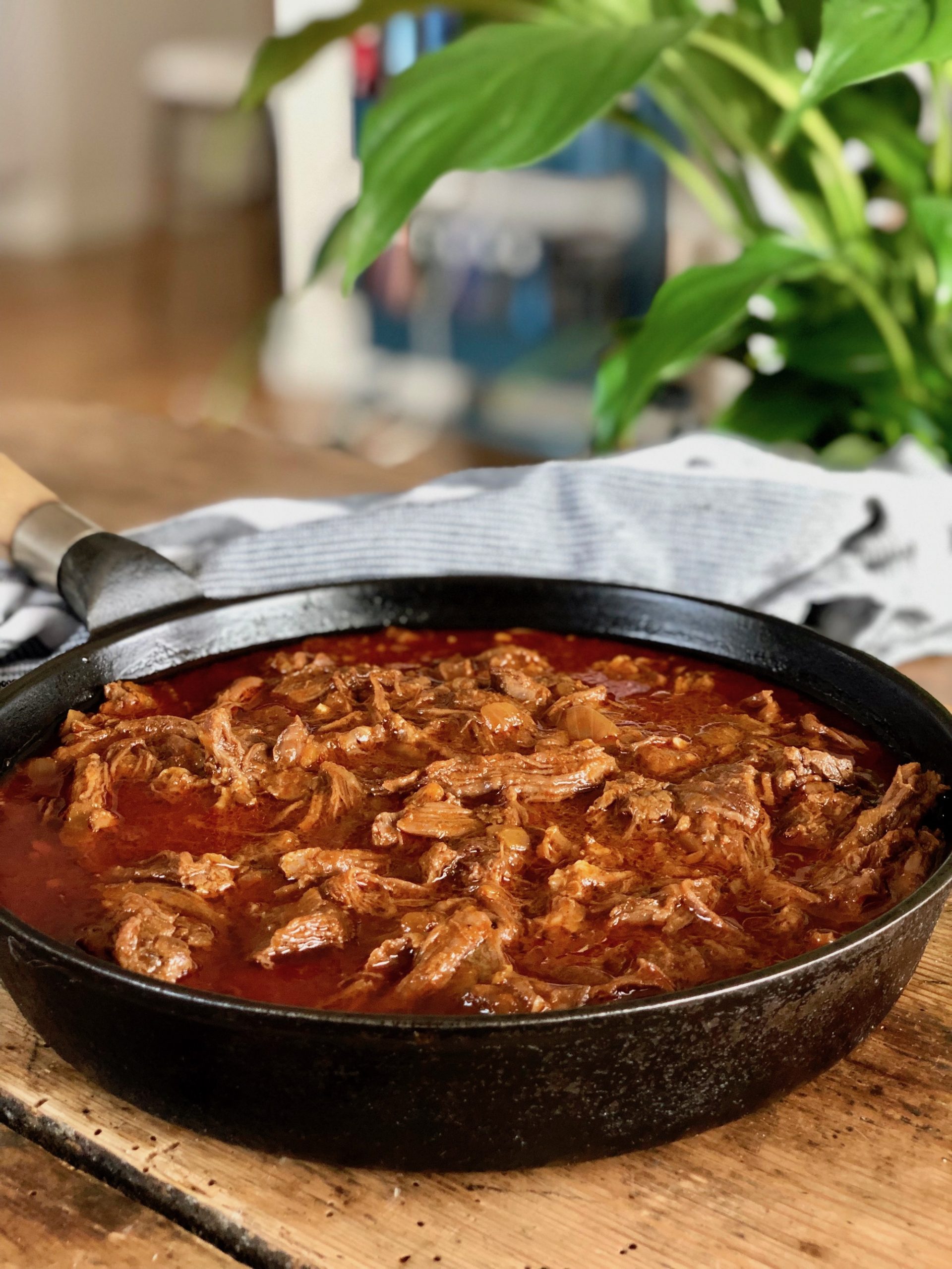 Pulled Beef i ljuvlig sås