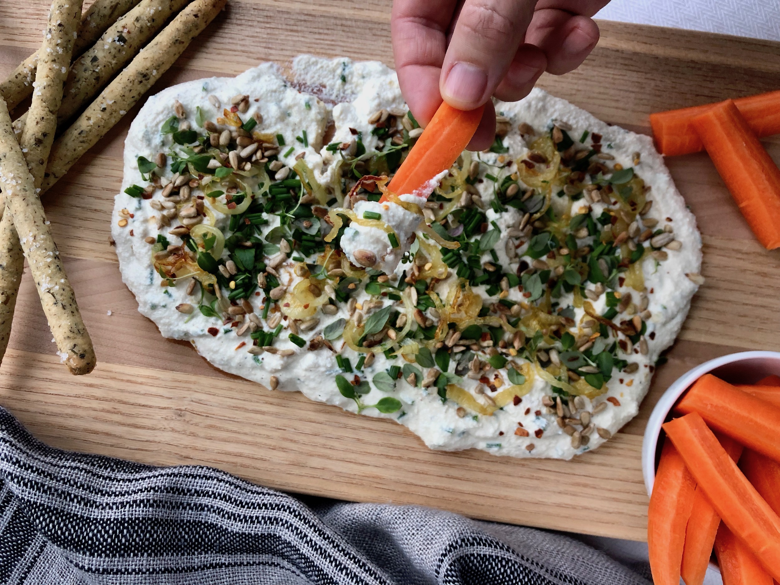 Underbart gott recept på Cashew Butter Board