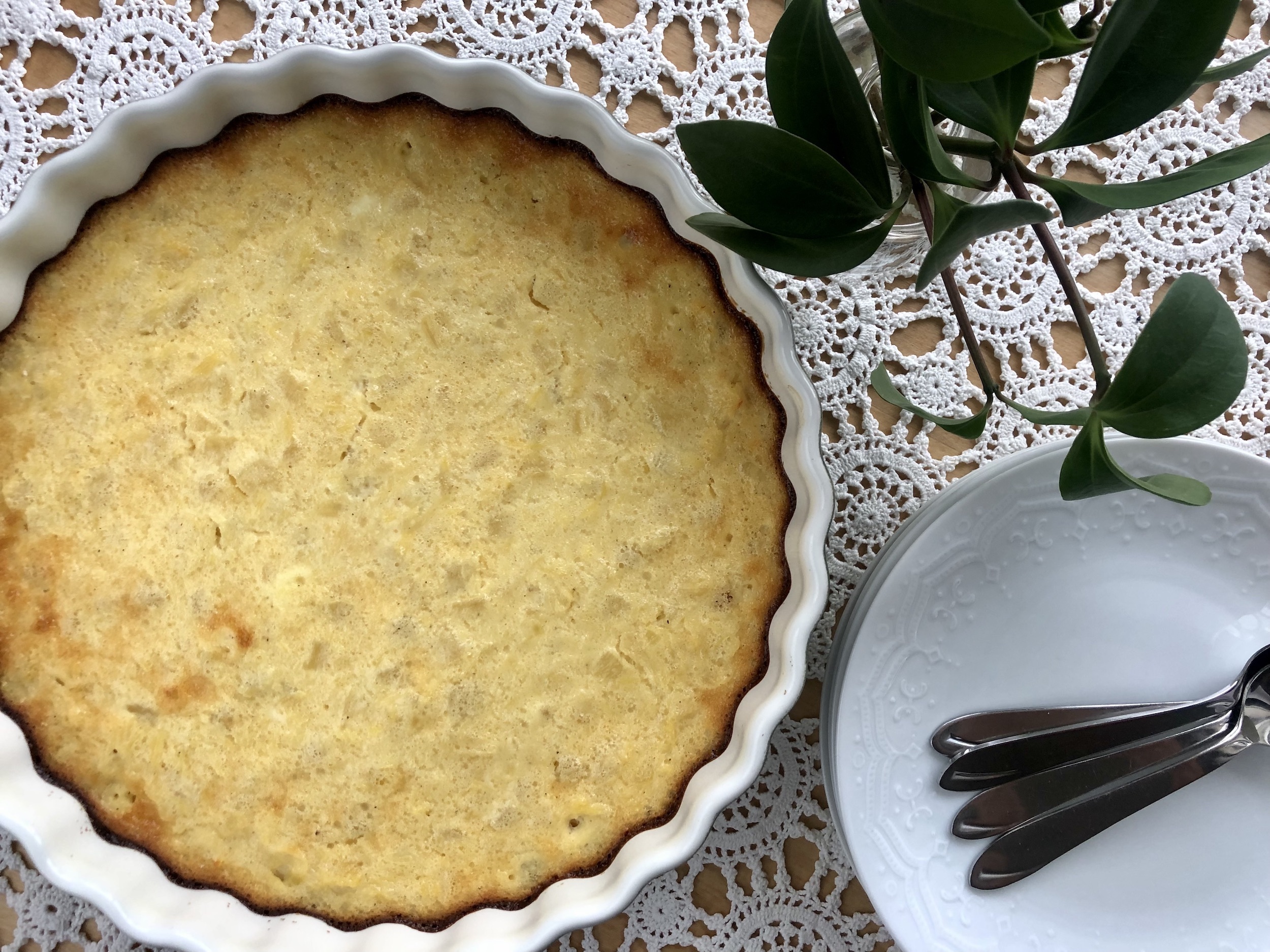 Glutenfri Ananaspaj